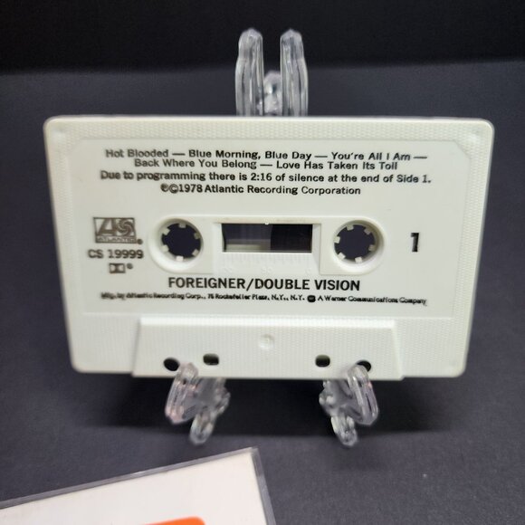 Foreigner - Double Vision Cassette 1978 - Atlantic Records - Picture 5 of 6